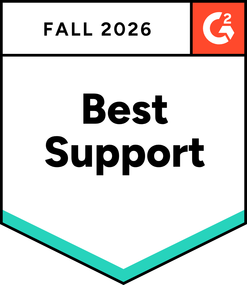 Best Support - Fall 2026- Ranked by G2